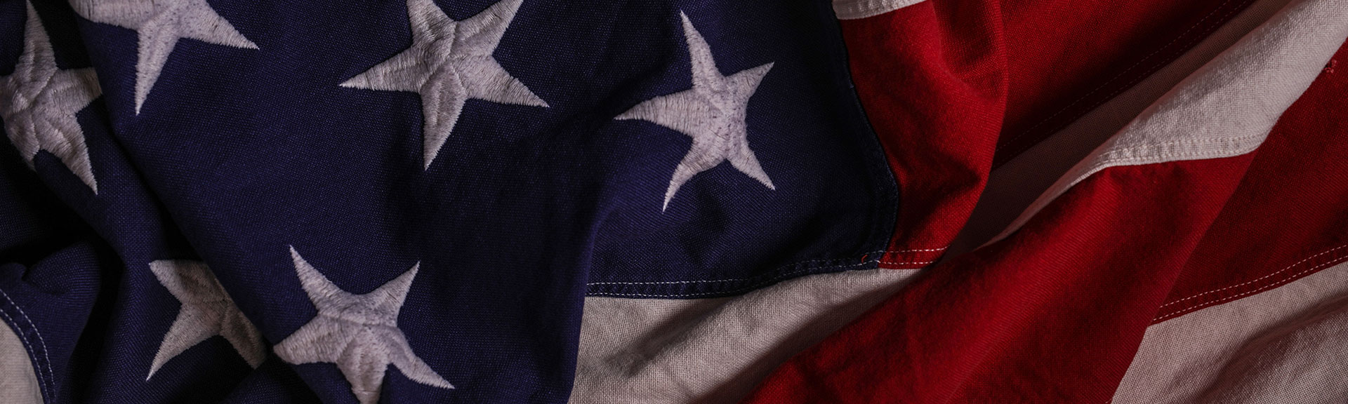 American Flag Up Close